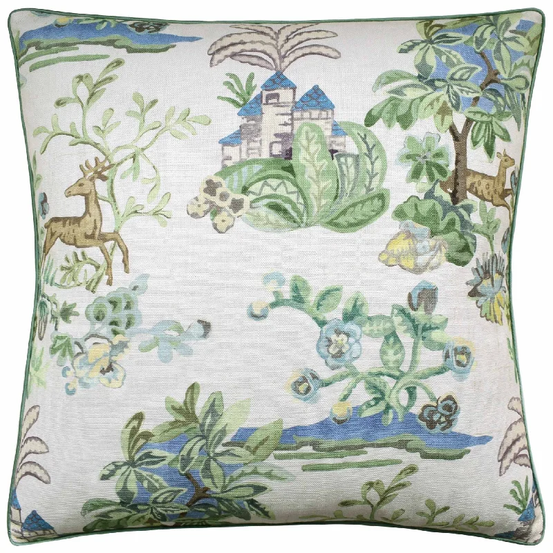 Orthopedic Pillows for Back Pain ReliefKnight's Tale Pillow in Sage and Blue
