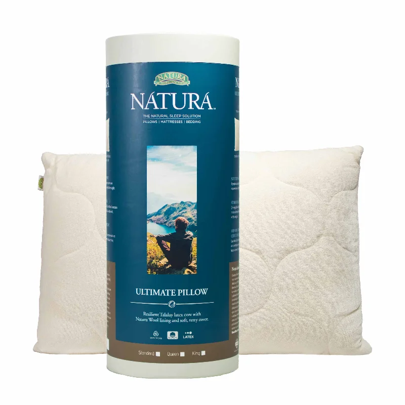 Cooling Pillows for Hot SleepersNatura Ultimate Solid Latex & Wool Pillow