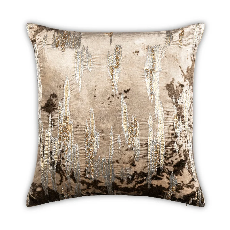 Square Pillows for Modern Home DecorAida Ivory Ombre Pillow
