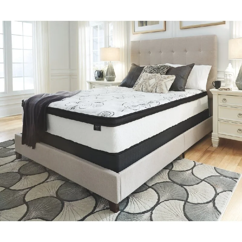 Natural latex and organic cotton blend mattressesSignature Design by Ashley Chime 12-inch Hybrid Mattress in a Box Natural latex and organic cotton blend mattressesSignature Design by Ashley Chime 12-inch Hybrid Mattress in a Box