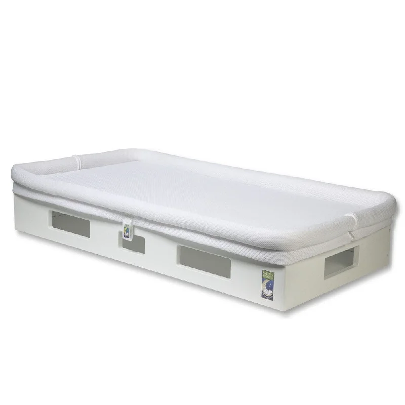Natural latex and organic cotton blend mattressesSafeSleep Breathable White Crib Mattress and Base Natural latex and organic cotton blend mattressesSafeSleep Breathable White Crib Mattress and Base