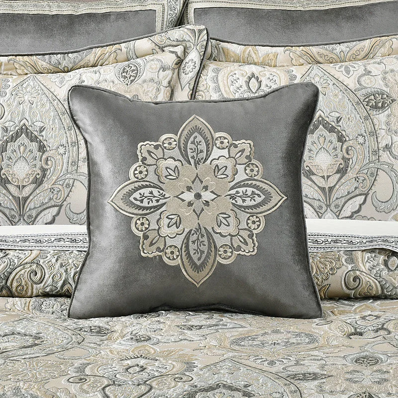 Square Pillows for Modern Home DecorAnnabelle 18" Square Embellished Decorative Throw Pillow Square Pillows for Modern Home DecorAnnabelle 18" Square Embellished Decorative Throw Pillow