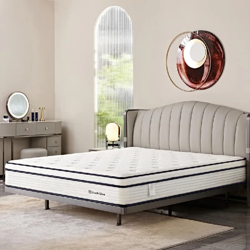 Queen - size mattresses for couples and standard bedrooms10 inch Gel Memory Foam Independent Bagged Spring Mattress in a Box Queen - size mattresses for couples and standard bedrooms10 inch Gel Memory Foam Independent Bagged Spring Mattress in a Box