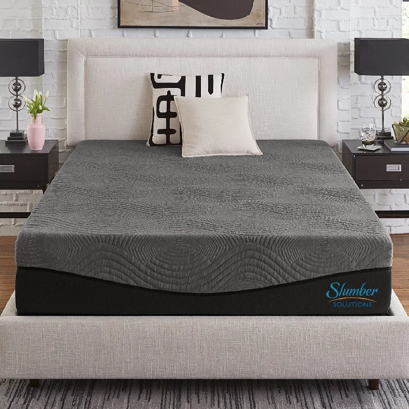 Latex mattresses with natural bounce and breathabilitySlumber Solutions Active 12-inch Charcoal Memory Foam Mattress Latex mattresses with natural bounce and breathabilitySlumber Solutions Active 12-inch Charcoal Memory Foam Mattress