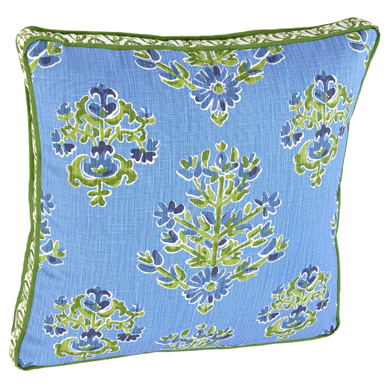 Silk Pillows for Smooth Skin and HairClara Cornflower With 2″ Gusset Decorative Throw Pillow Silk Pillows for Smooth Skin and HairClara Cornflower With 2″ Gusset Decorative Throw Pillow