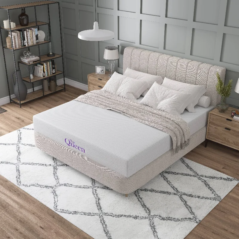 Hybrid mattresses combining foam and innerspring technologyNapQueen 10" Bamboo Charcoal Memory Foam Mattress Hybrid mattresses combining foam and innerspring technologyNapQueen 10" Bamboo Charcoal Memory Foam Mattress