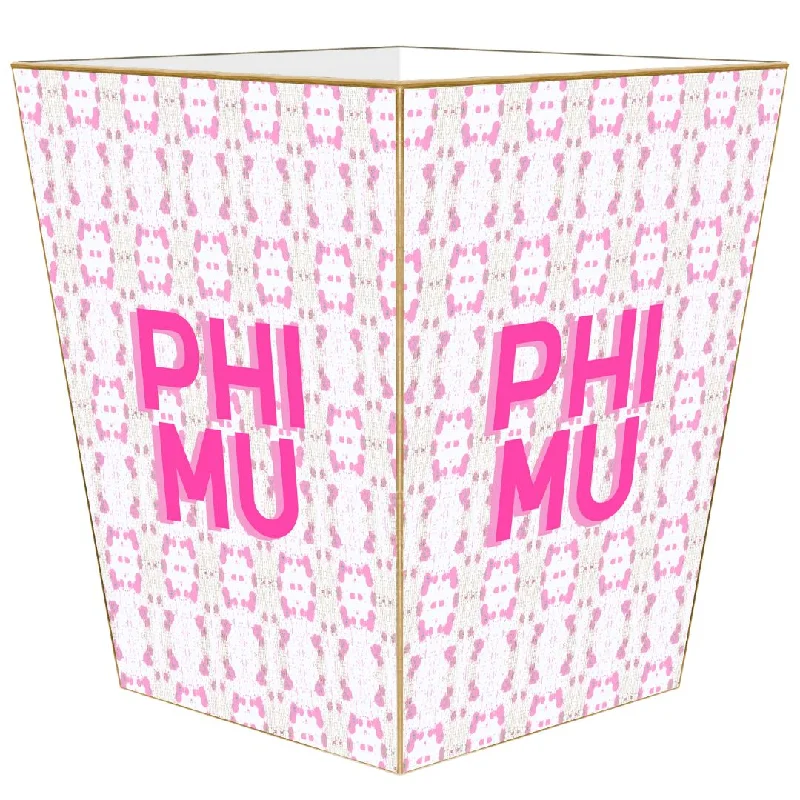 Allergy - friendly duvet covers for bedrooms with sensitive air qualityPhi Mu Waste Basket Allergy - friendly duvet covers for bedrooms with sensitive air qualityPhi Mu Waste Basket