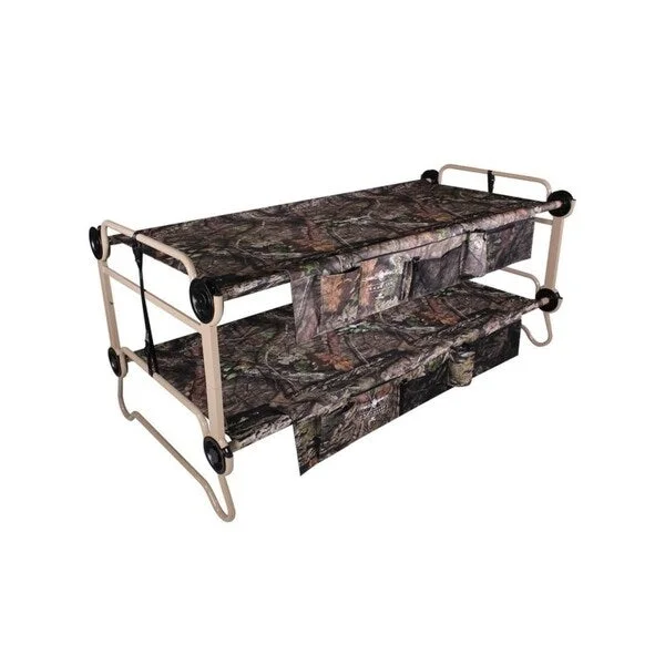 Innerspring mattresses with coil counts for supportExtra Large Cam-O-Bunk with 2 Side Organizers with Mossy Oak® - Green Innerspring mattresses with coil counts for supportExtra Large Cam-O-Bunk with 2 Side Organizers with Mossy Oak® - Green