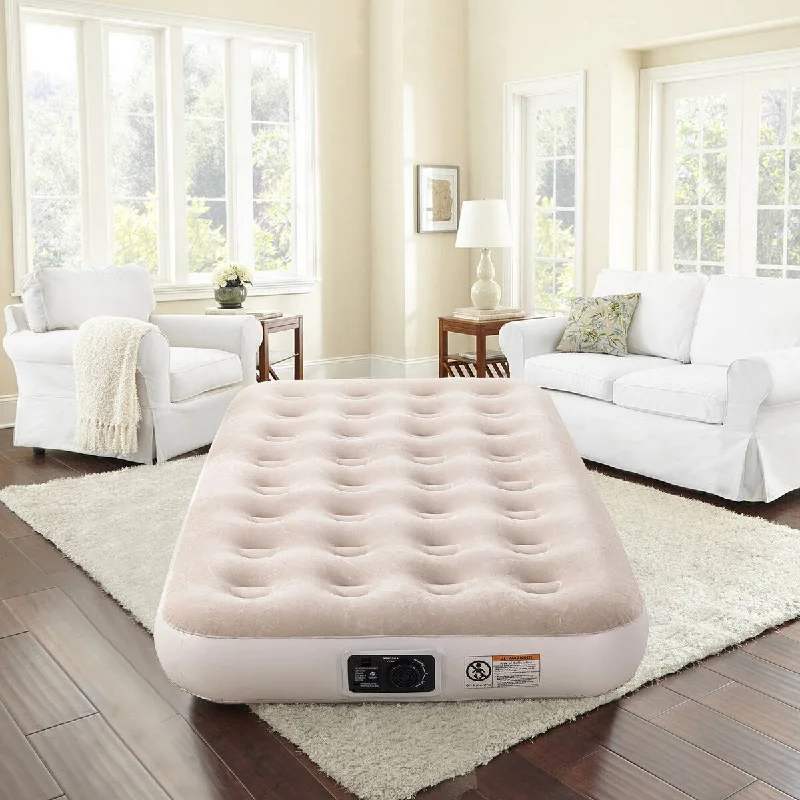 Natural latex and organic cotton blend mattressesNew Sega Home 9" Air Bed with Built-In Pump Natural latex and organic cotton blend mattressesNew Sega Home 9" Air Bed with Built-In Pump