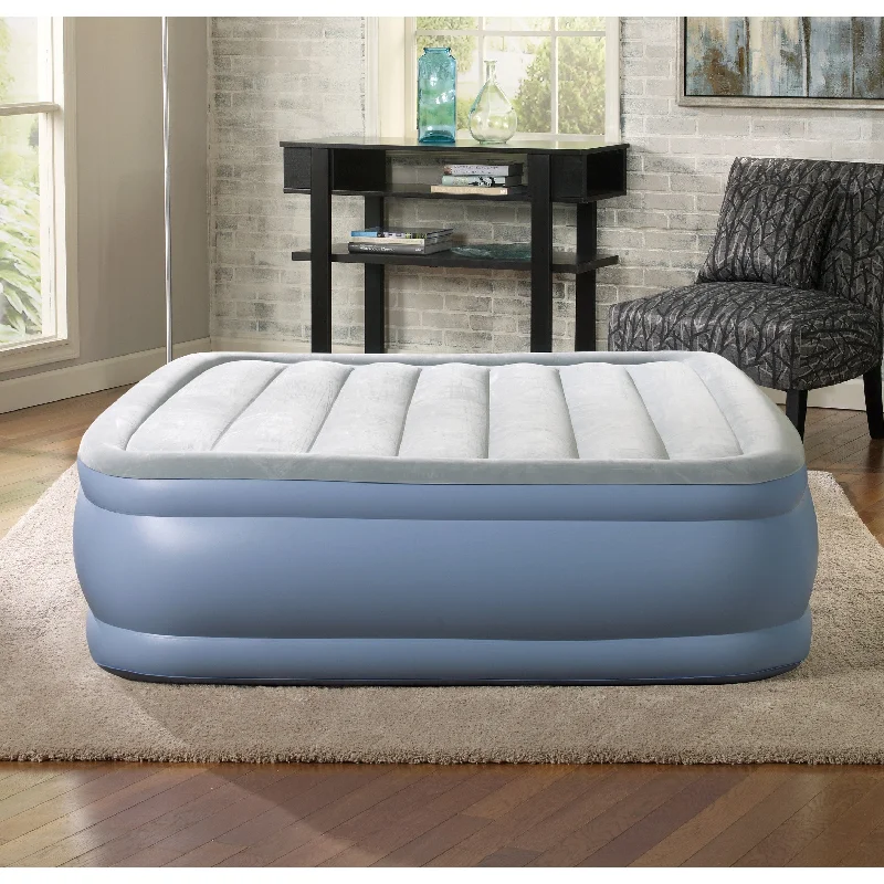 Latex mattresses with natural bounce and breathabilityBeautyrest Hi Loft Raised Air Mattress with External Pump - Inflatable Bed with Edge Support, Puncture-Resistant Vinyl Latex mattresses with natural bounce and breathabilityBeautyrest Hi Loft Raised Air Mattress with External Pump - Inflatable Bed with Edge Support, Puncture-Resistant Vinyl