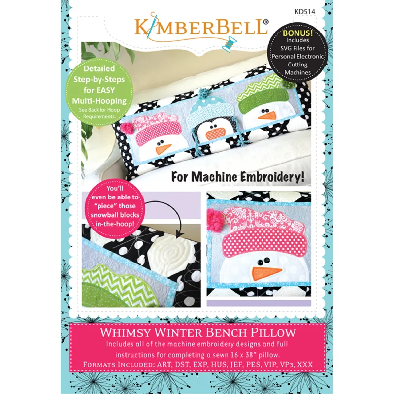 Feather Pillows for a Luxurious SleepWhimsy Winter Bench Pillow, ME
