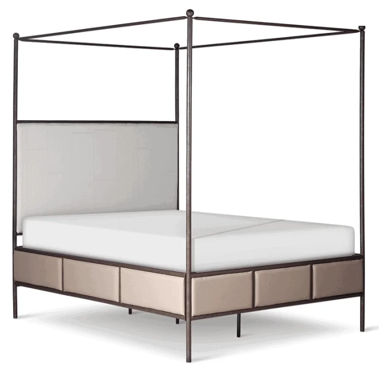 Latex mattresses with natural bounce and breathabilityCorsican Iron Canopy Bed 43820 | Upholstered Canopy Bed Latex mattresses with natural bounce and breathabilityCorsican Iron Canopy Bed 43820 | Upholstered Canopy Bed