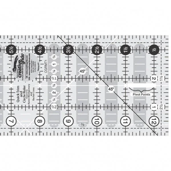 Kids Pillows with Fun DesignsCreative Grids Quick Trim Ruler - 3.5" x 12.5"