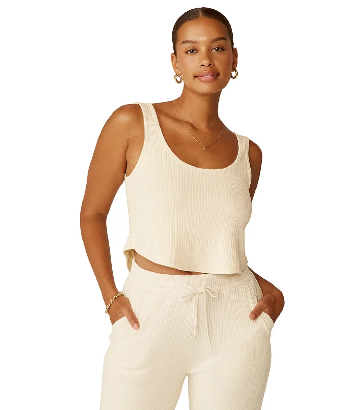 Beyond Yoga Well Traveled Tank Ivory