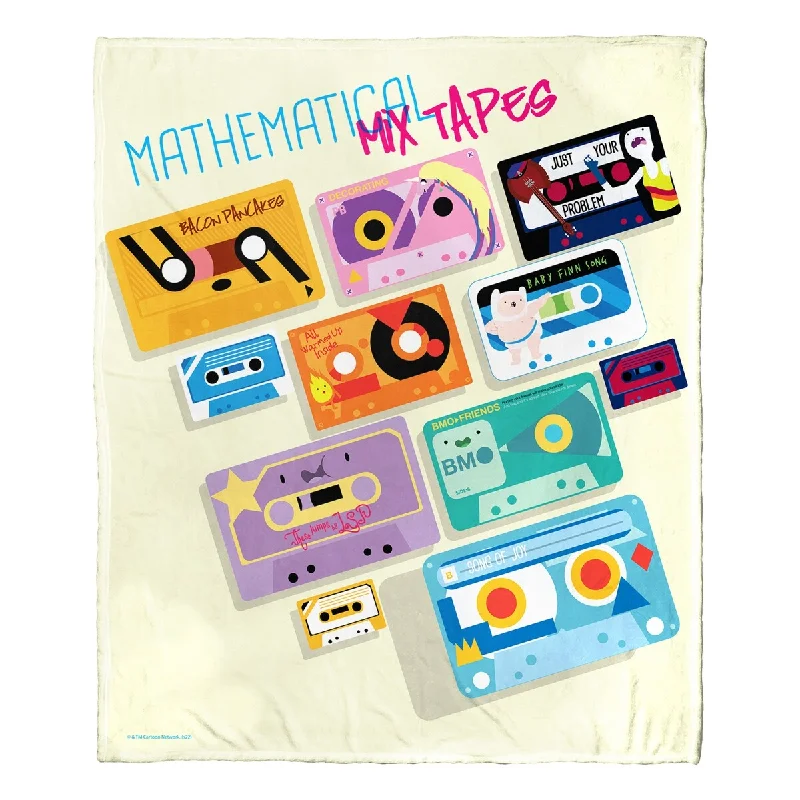 Synthetic fiber blend blankets for a budget - friendly choiceCartoon Network Adventure Time Mathematical Mixtapes Silk Touch Throw Blanket Synthetic fiber blend blankets for a budget - friendly choiceCartoon Network Adventure Time Mathematical Mixtapes Silk Touch Throw Blanket