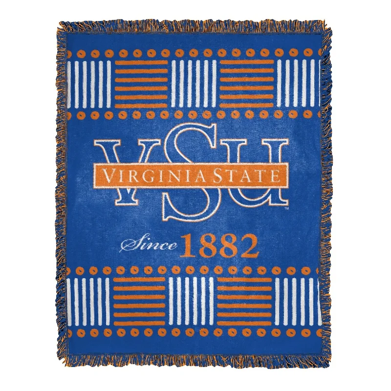 Acrylic blankets for a soft and affordable alternativeCOL 019 Virginia State Homage Jacquard Throw,46"x60" Acrylic blankets for a soft and affordable alternativeCOL 019 Virginia State Homage Jacquard Throw,46"x60"