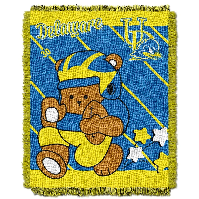 Acrylic blankets for a soft and affordable alternativeCOL 044 Delaware Official Collegiate Baby Blanket Acrylic blankets for a soft and affordable alternativeCOL 044 Delaware Official Collegiate Baby Blanket