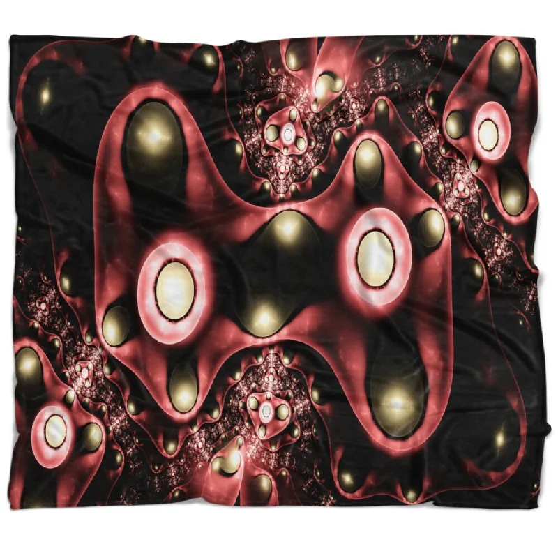 Recycled polyester blankets for an eco - conscious optionDesignart '3D Surreal Brown Illustration' Floral Throw Blanket Recycled polyester blankets for an eco - conscious optionDesignart '3D Surreal Brown Illustration' Floral Throw Blanket