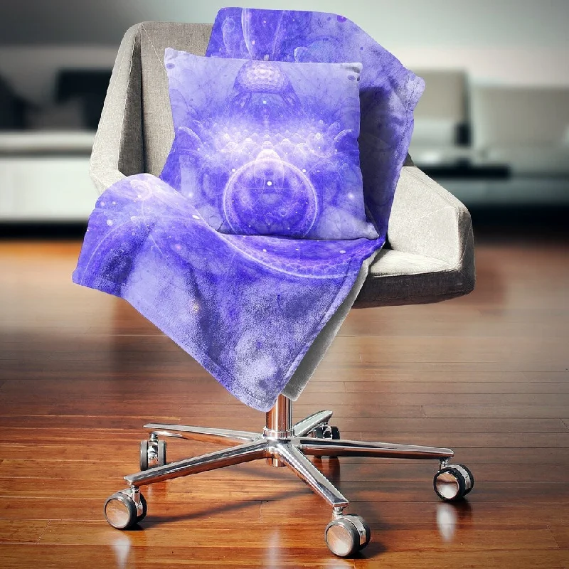 Alpaca wool blankets for a hypoallergenic and warm optionDesignart 'Infinite Blue Boundaries of World' Floral Throw Blanket Alpaca wool blankets for a hypoallergenic and warm optionDesignart 'Infinite Blue Boundaries of World' Floral Throw Blanket