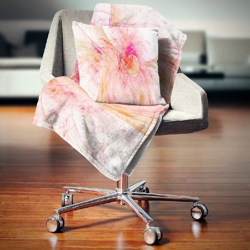 Microfiber blankets that are durable and easy to care forDesignart 'Pink Fractal Abstract Illustration' Abstract Throw Blanket Microfiber blankets that are durable and easy to care forDesignart 'Pink Fractal Abstract Illustration' Abstract Throw Blanket