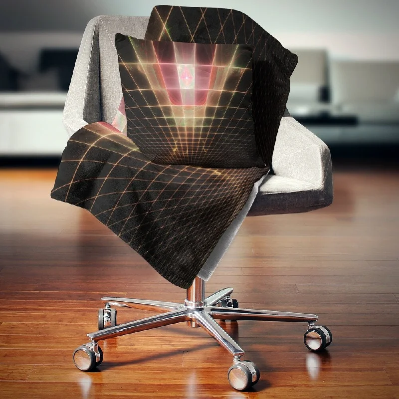 Microfiber blankets that are durable and easy to care forDesignart 'Pink on Black Laser Protective Grids' Abstract Throw Blanket Microfiber blankets that are durable and easy to care forDesignart 'Pink on Black Laser Protective Grids' Abstract Throw Blanket
