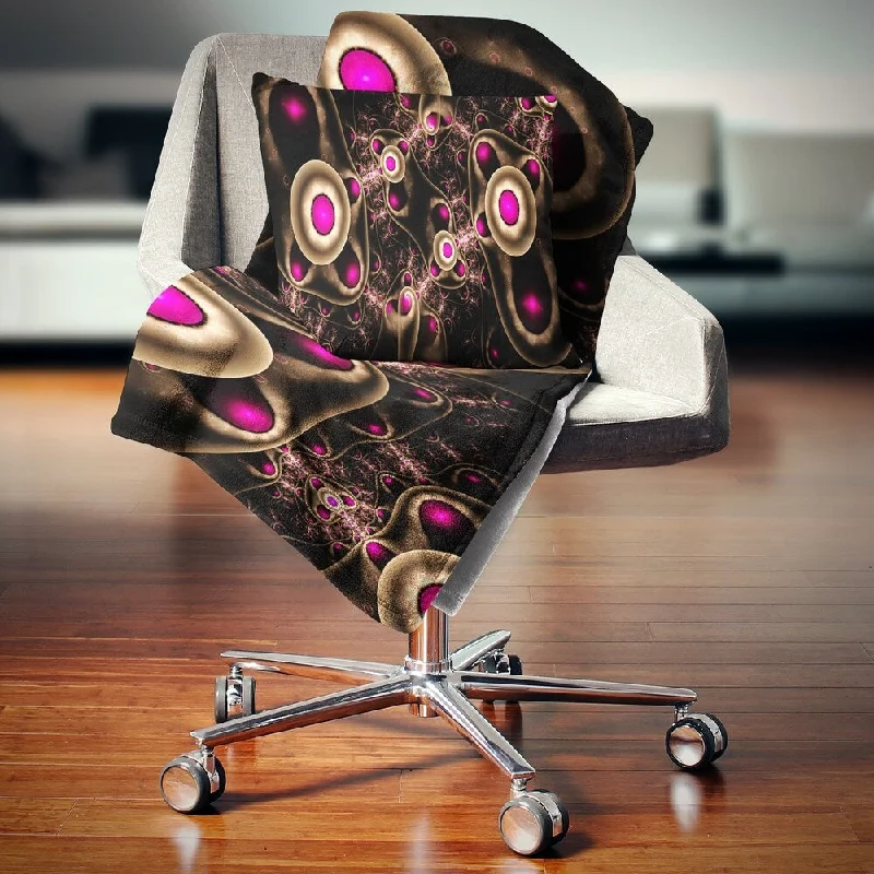 Fleece blankets for a cozy and plush textureDesignart 'Purple 3D Surreal Abstract Design' Abstract Throw Blanket Fleece blankets for a cozy and plush textureDesignart 'Purple 3D Surreal Abstract Design' Abstract Throw Blanket