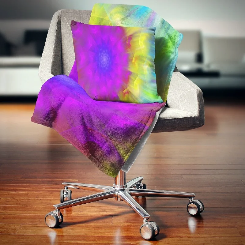Microfiber blankets that are durable and easy to care forDesignart 'Purple Fractal Petals Dandelion' Floral Throw Blanket Microfiber blankets that are durable and easy to care forDesignart 'Purple Fractal Petals Dandelion' Floral Throw Blanket
