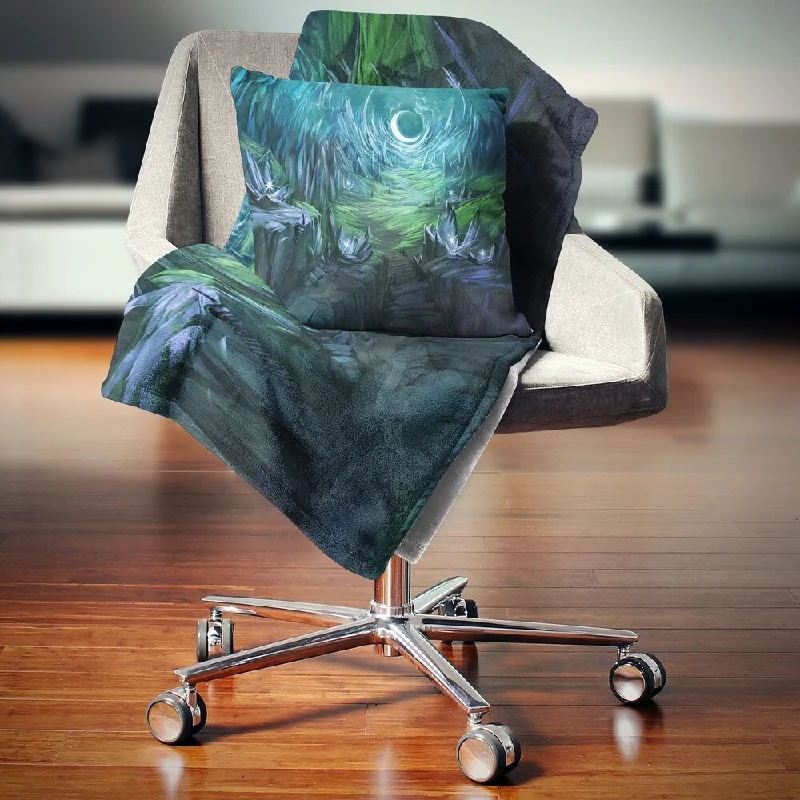 Alpaca wool blankets for a hypoallergenic and warm optionDesignart 'Twilight Valley Landscape' Abstract Throw Blanket Alpaca wool blankets for a hypoallergenic and warm optionDesignart 'Twilight Valley Landscape' Abstract Throw Blanket