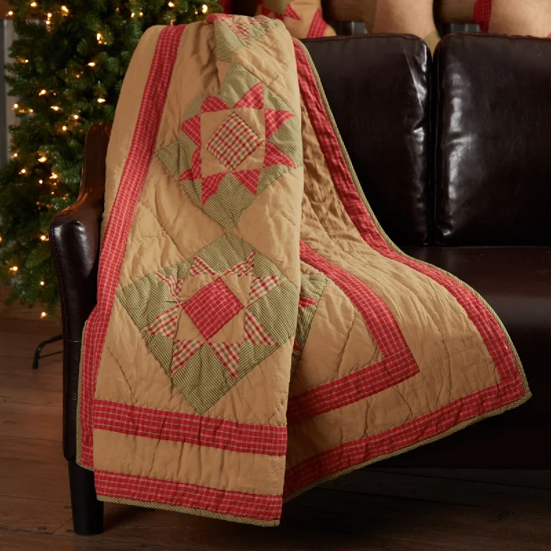 Cotton blankets for breathability and a lightweight feelDolly Star Quilted Throw 60x50 Cotton blankets for breathability and a lightweight feelDolly Star Quilted Throw 60x50