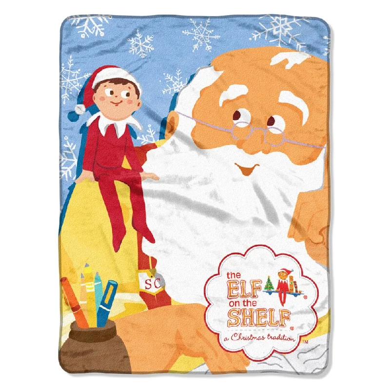 Wool blankets with natural warmth and insulationElf On The Shelf Santa Parade Throw
