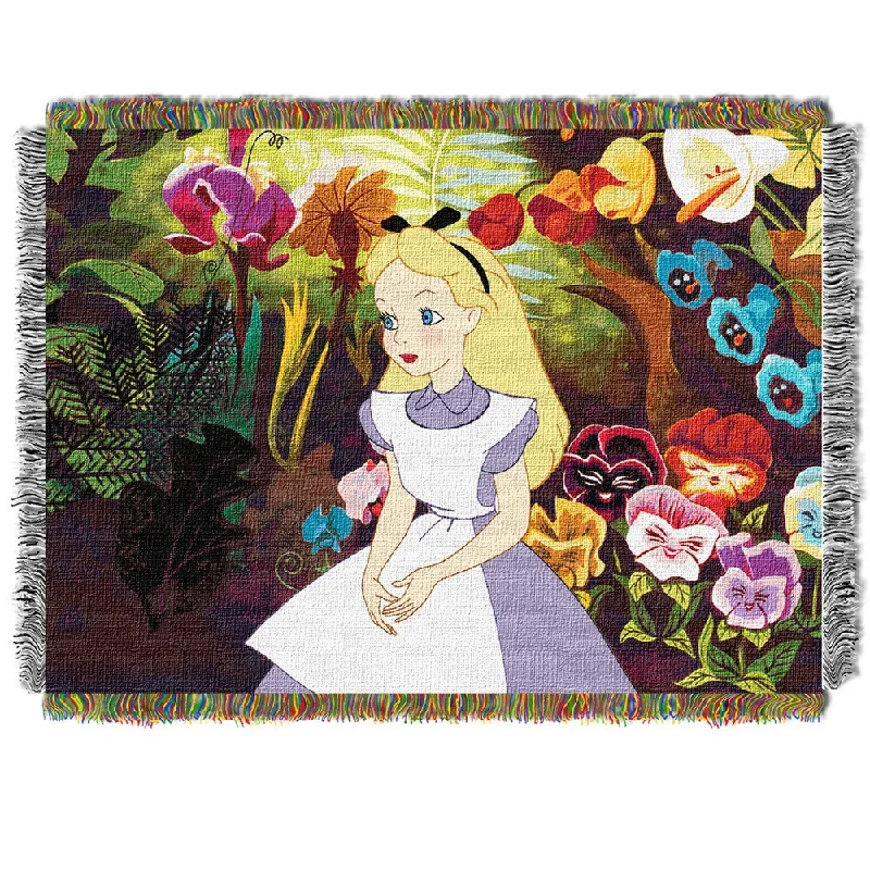 Mohair blankets with a unique sheen and softnessENT 051 Alice in the Garden