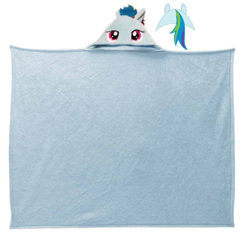 Synthetic fiber blend blankets for a budget - friendly choiceENT 106 My Little Pony-Rainbow Hoodie Synthetic fiber blend blankets for a budget - friendly choiceENT 106 My Little Pony-Rainbow Hoodie