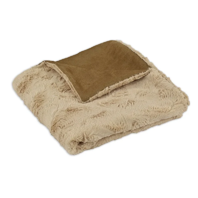 Acrylic blankets for a soft and affordable alternativeLuxe Camel 50x60-inch Throw Blanket Acrylic blankets for a soft and affordable alternativeLuxe Camel 50x60-inch Throw Blanket