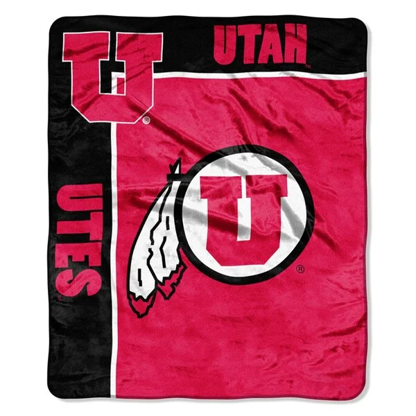 King - size blankets to cover large beds comfortablyNCAA Raschel University of Utah Utes School Spirit Throw King - size blankets to cover large beds comfortablyNCAA Raschel University of Utah Utes School Spirit Throw