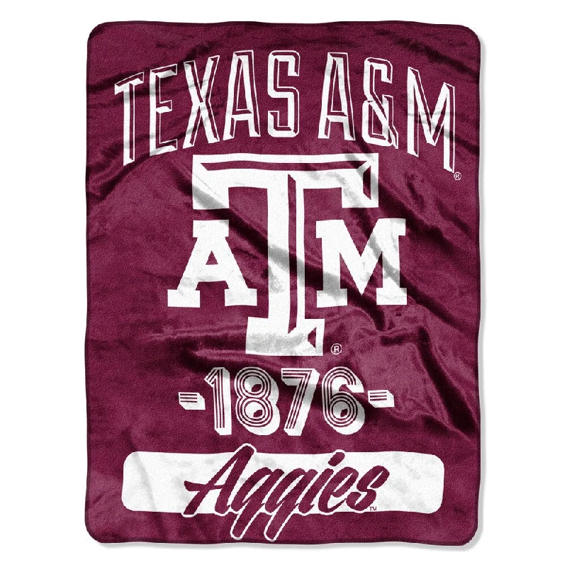 Rayon from bamboo blankets for a silky and breathable feelNCAA Texas A&M College Varsity Micro Throw Blanket Rayon from bamboo blankets for a silky and breathable feelNCAA Texas A&M College Varsity Micro Throw Blanket