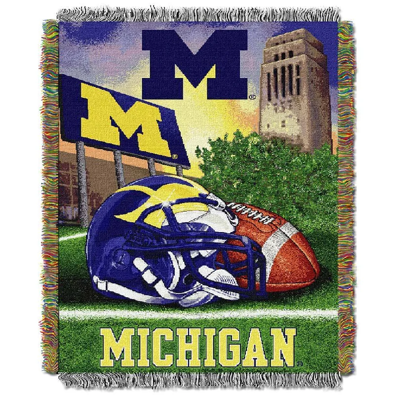 Microfiber blankets that are durable and easy to care forNCAA University of Michigan Wolverines School Tapestry Throw Microfiber blankets that are durable and easy to care forNCAA University of Michigan Wolverines School Tapestry Throw