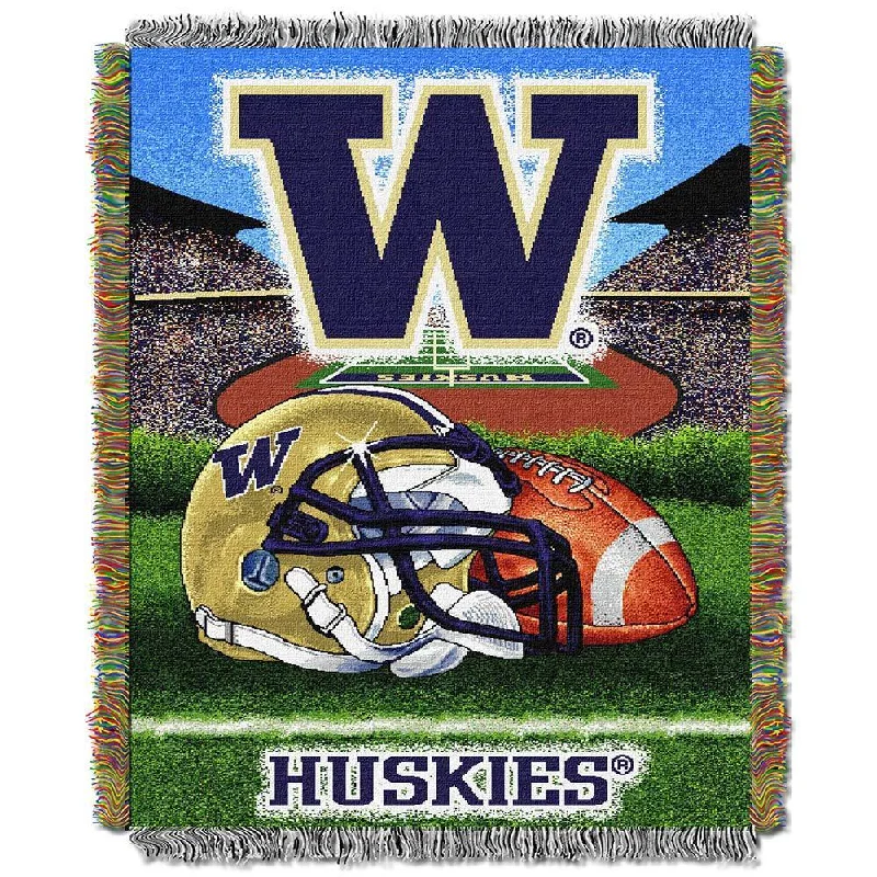Mohair blankets with a unique sheen and softnessNCAA University of Washington Huskies School Tapestry Throw Mohair blankets with a unique sheen and softnessNCAA University of Washington Huskies School Tapestry Throw