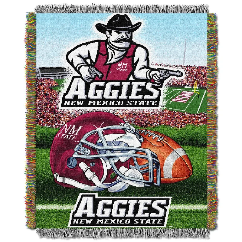 Wool blankets with natural warmth and insulationNew Mexico State University Aggies Tapestry Throw
