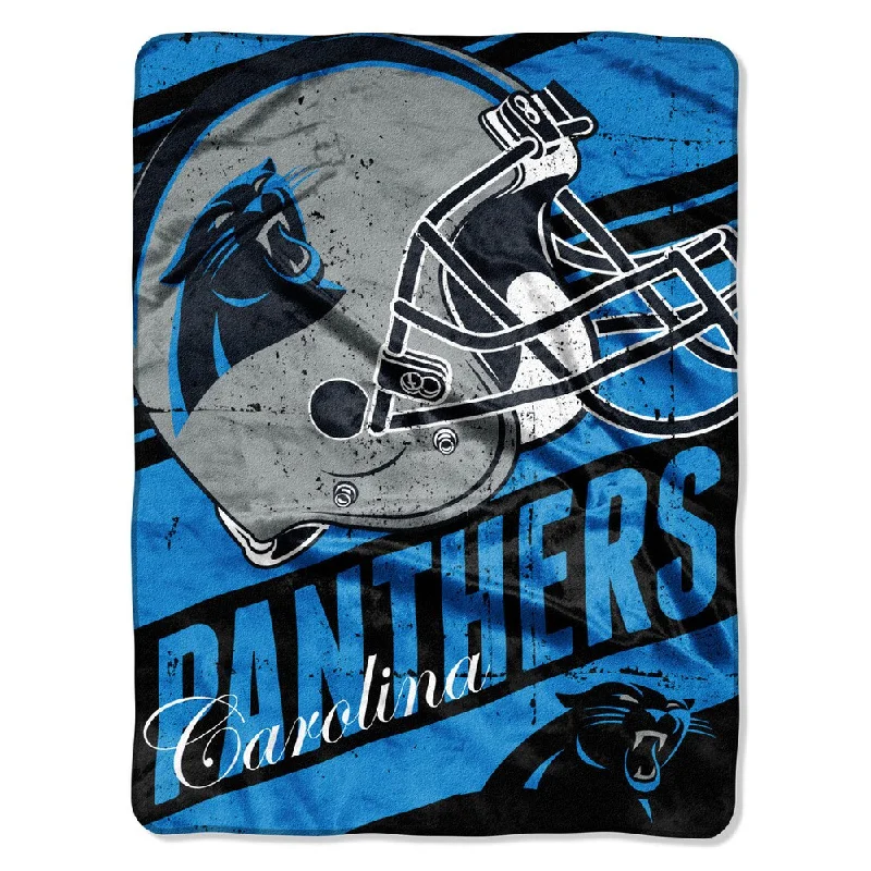 Microfiber blankets that are durable and easy to care forNFL 059 Panthers Deep Slant Micro Throw
