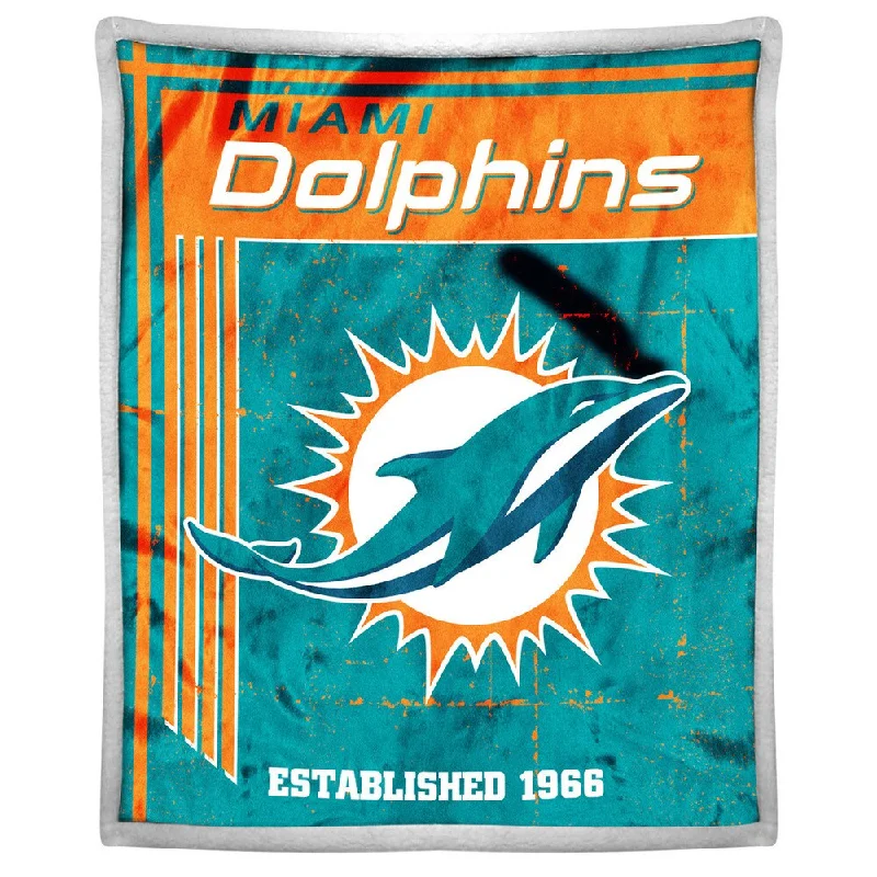 Bamboo fiber blankets with natural antibacterial propertiesNFL 192 Dolphins Mink Sherpa Throw Bamboo fiber blankets with natural antibacterial propertiesNFL 192 Dolphins Mink Sherpa Throw