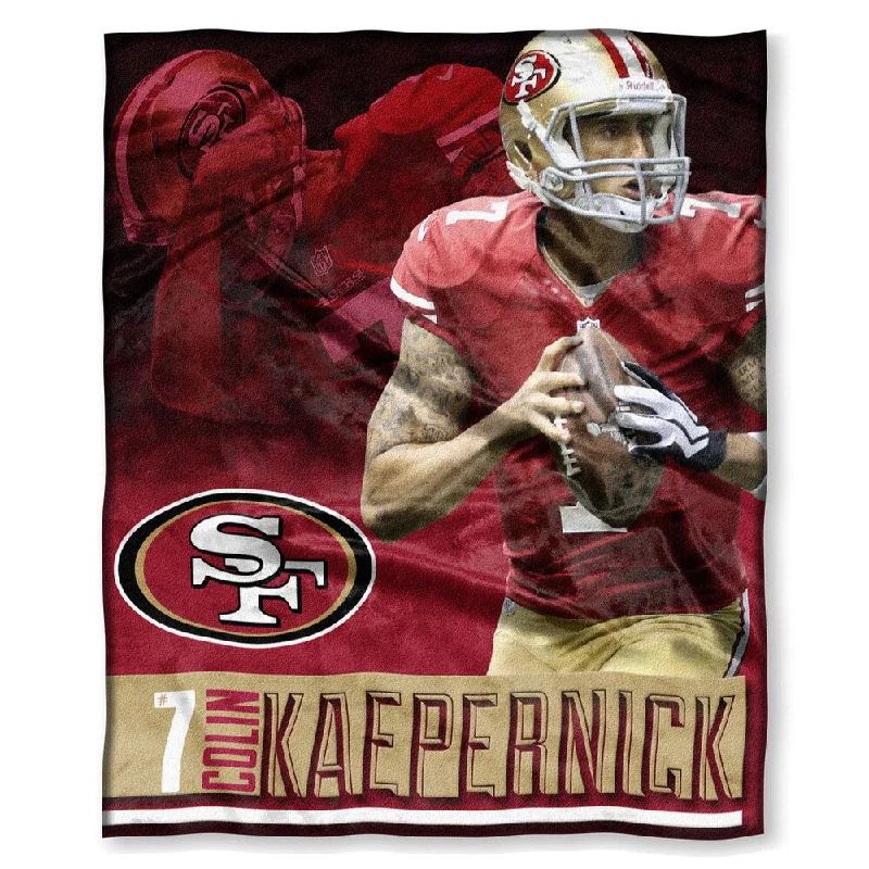 Microfiber blankets that are durable and easy to care forNFL 575 49ers - Colin Kaepernick Silk Touch Throw Microfiber blankets that are durable and easy to care forNFL 575 49ers - Colin Kaepernick Silk Touch Throw