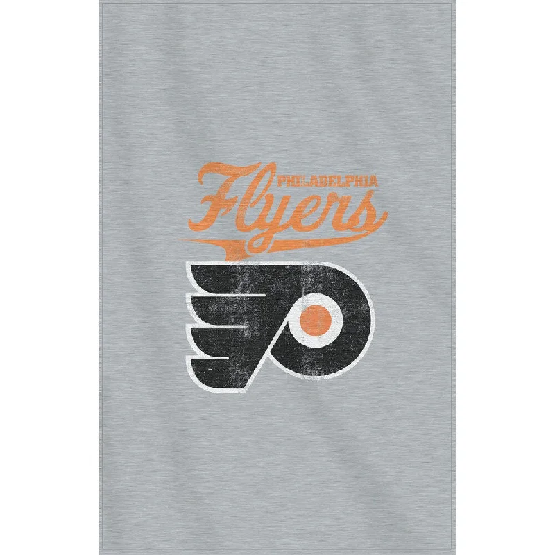 Silk blankets with a smooth and elegant touchNHL 100 Flyers Sweatshirt Throw
