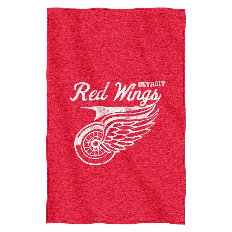 Linen blankets with a rustic and textured lookNHL 100 Red Wings Sweatshirt Throw