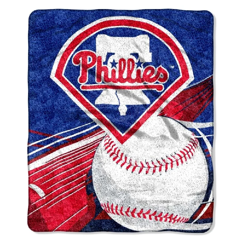 Recycled polyester blankets for an eco - conscious optionPhillies Sherpa Throw Blanket - Multi Recycled polyester blankets for an eco - conscious optionPhillies Sherpa Throw Blanket - Multi