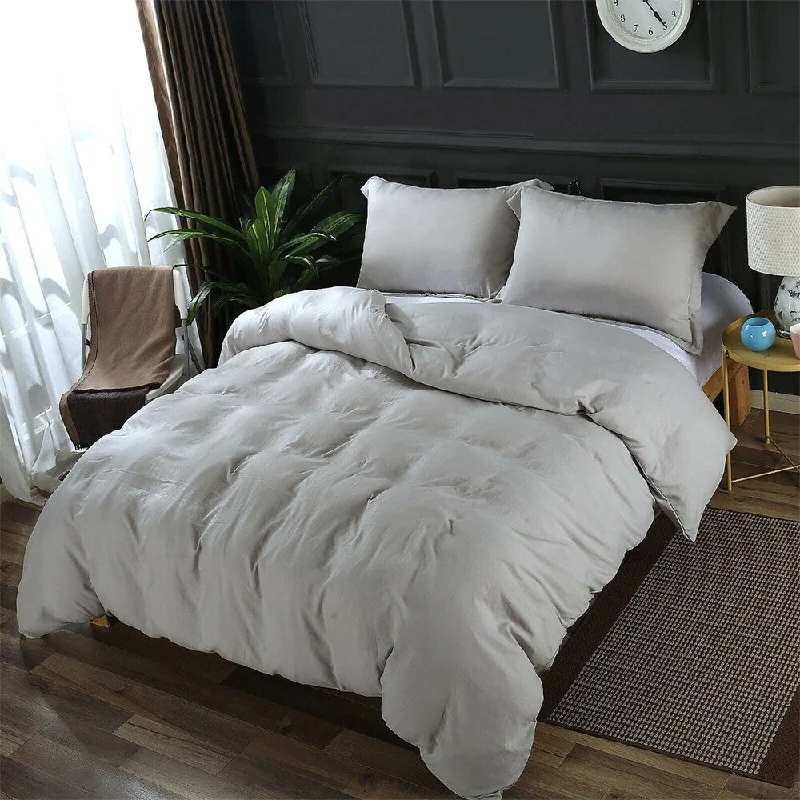 Mohair blankets with a unique sheen and softnessQueen Washed Microfiber Duvet Cover & White Comforter Light Gray Mohair blankets with a unique sheen and softnessQueen Washed Microfiber Duvet Cover & White Comforter Light Gray