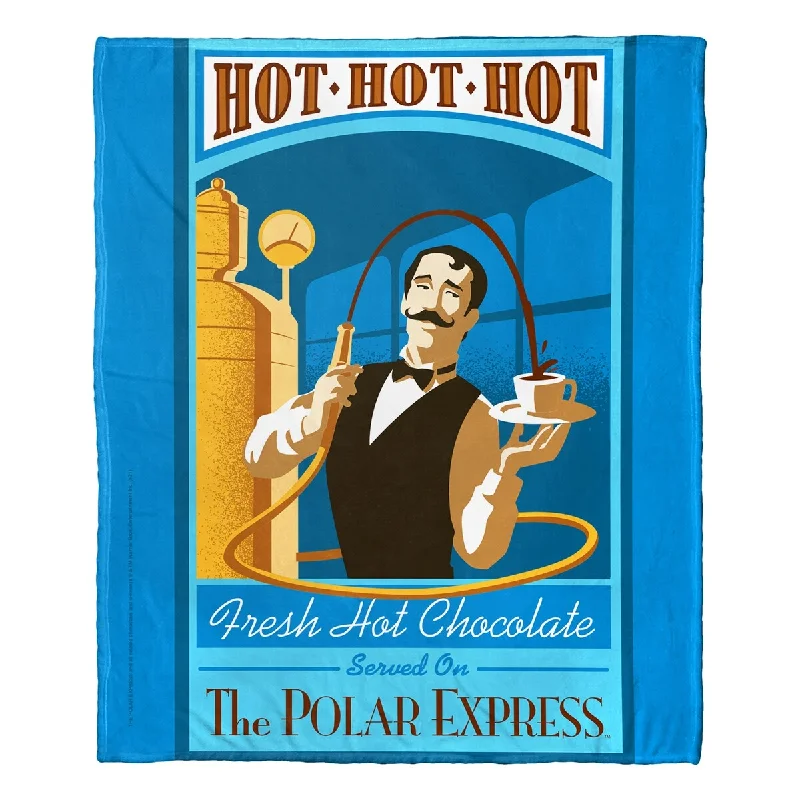 Synthetic fiber blend blankets for a budget - friendly choiceWarner Bros Polar Express Hot Hot Hot! Silk Touch Throw Synthetic fiber blend blankets for a budget - friendly choiceWarner Bros Polar Express Hot Hot Hot! Silk Touch Throw