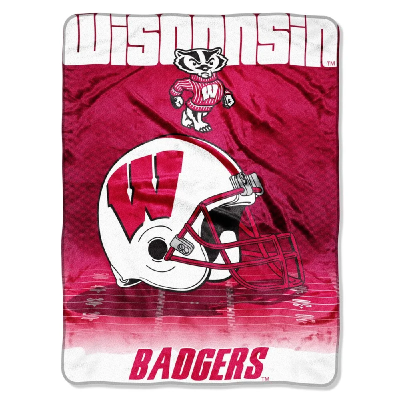 Microfiber blankets that are durable and easy to care forWisconsin Overtime Micro Fleece Throw Blanket