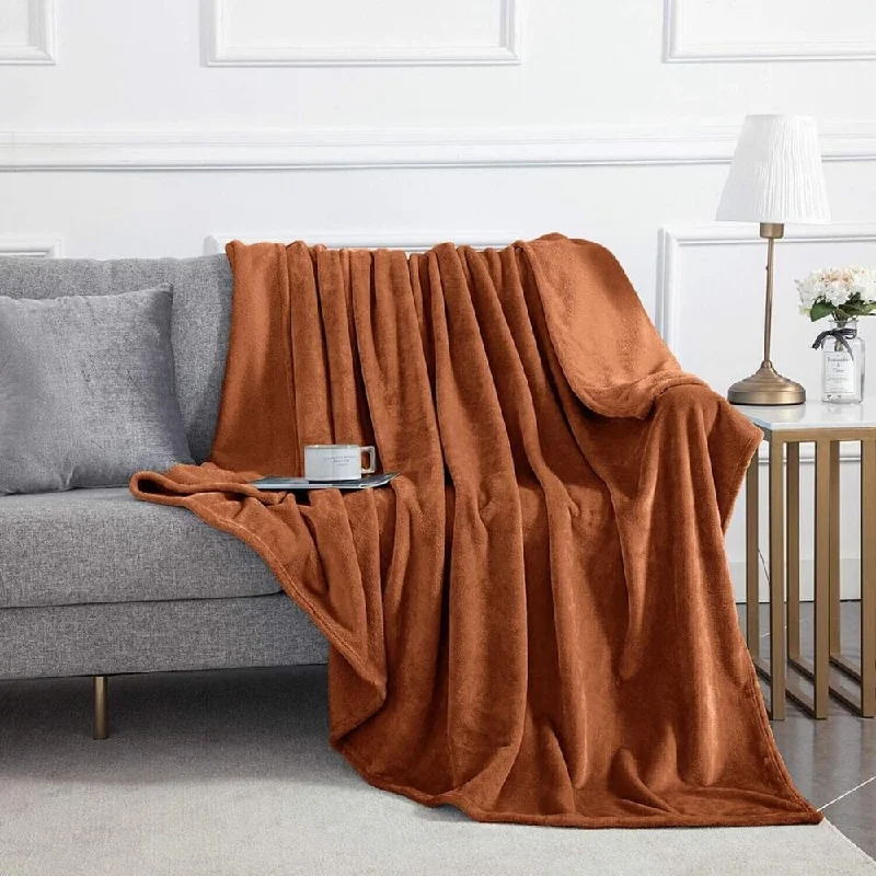 Acrylic blankets for a soft and affordable alternative50" x 60" Throw Reversible Faux Fur Fleece Bed Blanket Rust Acrylic blankets for a soft and affordable alternative50" x 60" Throw Reversible Faux Fur Fleece Bed Blanket Rust