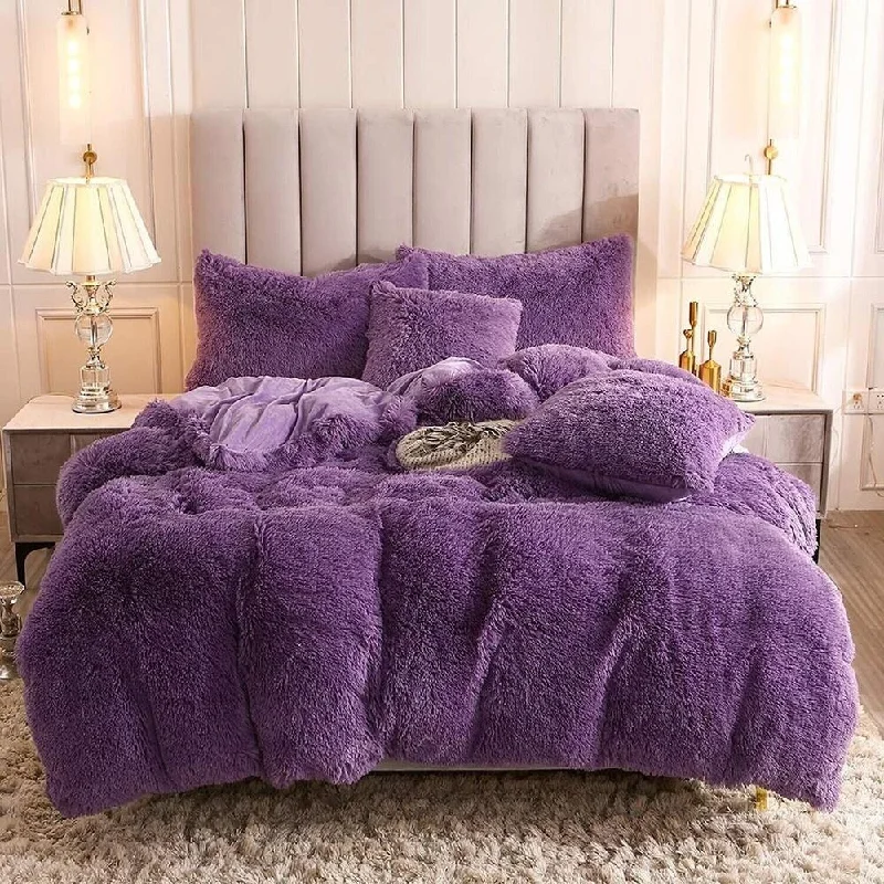 Acrylic blankets for a soft and affordable alternativeTwin Faux Fur Velvet Fluffy Bedding Duvet Cover Set Purple Acrylic blankets for a soft and affordable alternativeTwin Faux Fur Velvet Fluffy Bedding Duvet Cover Set Purple