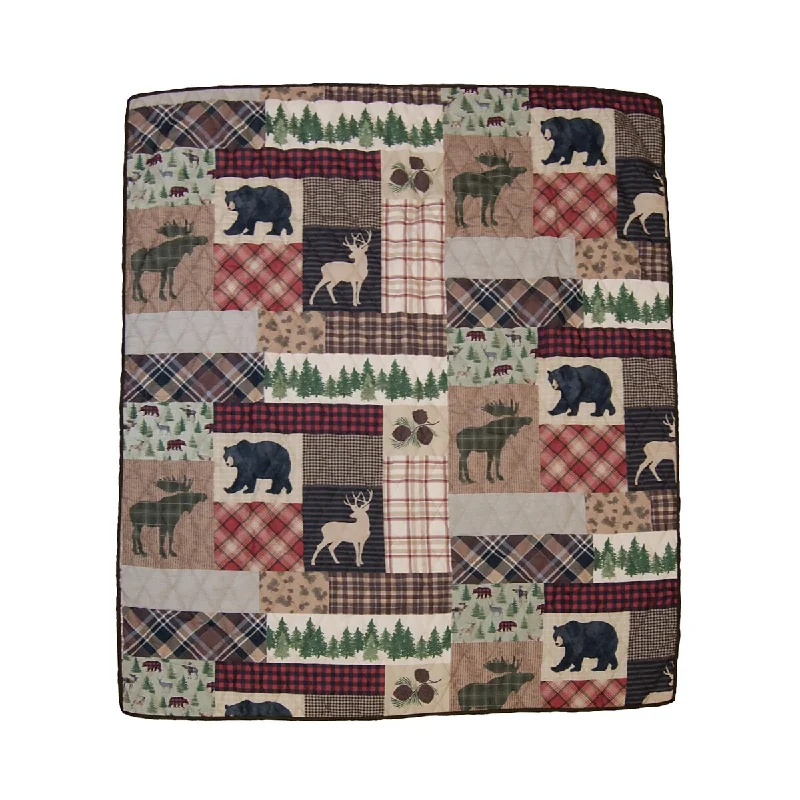 Alpaca wool blankets for a hypoallergenic and warm optionWilderness Pine Microfiber Throw Blanket from Your Lifestyle by Donna Sharp Alpaca wool blankets for a hypoallergenic and warm optionWilderness Pine Microfiber Throw Blanket from Your Lifestyle by Donna Sharp